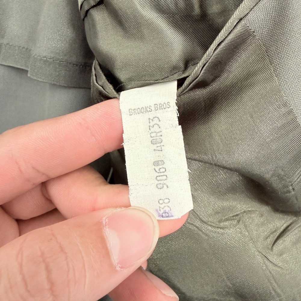 Vintage Brooks Brothers Sport Coat Mens 38 Gray Two Buttons Business Casual - Picture 5 of 14